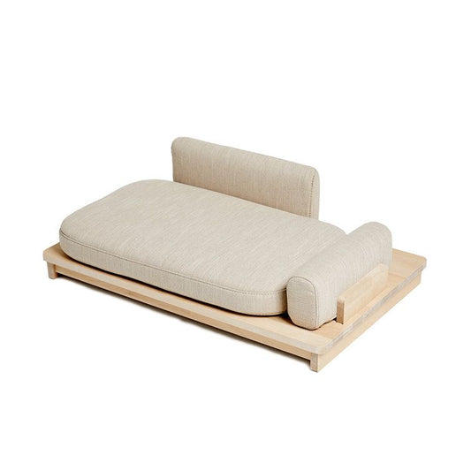 Minimal Beige Dog Bed